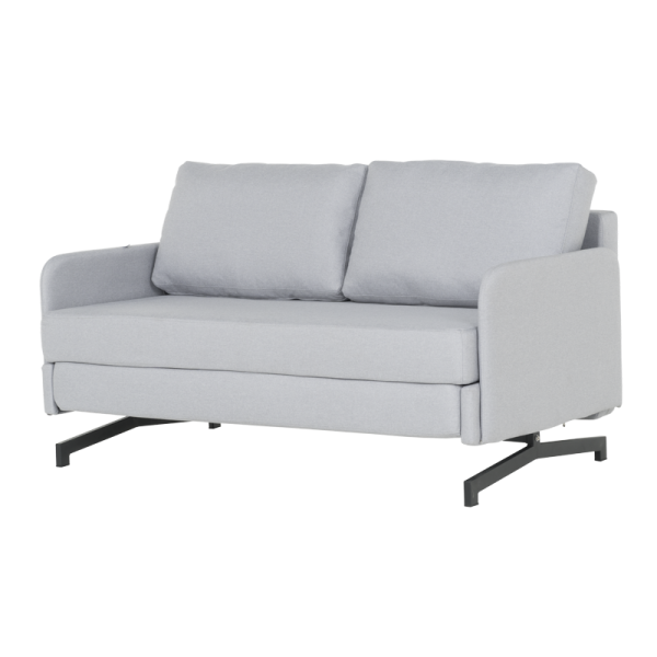 Разтегателен диван - двойка SCARLET - светлосив