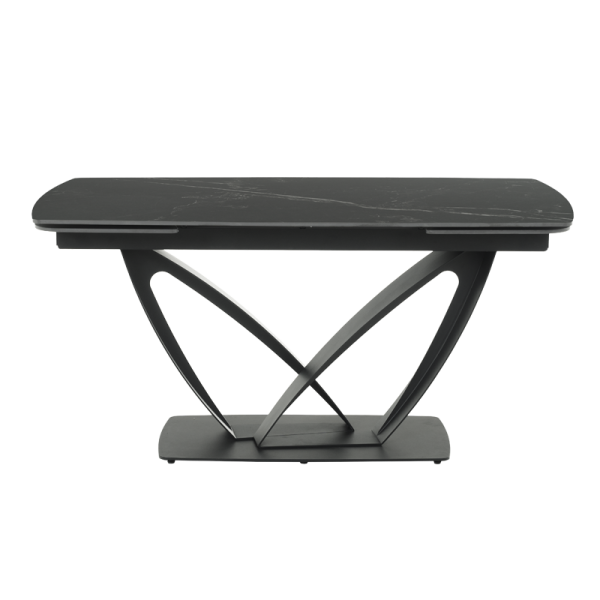 Разтегателна трапезна маса TORUN - черна