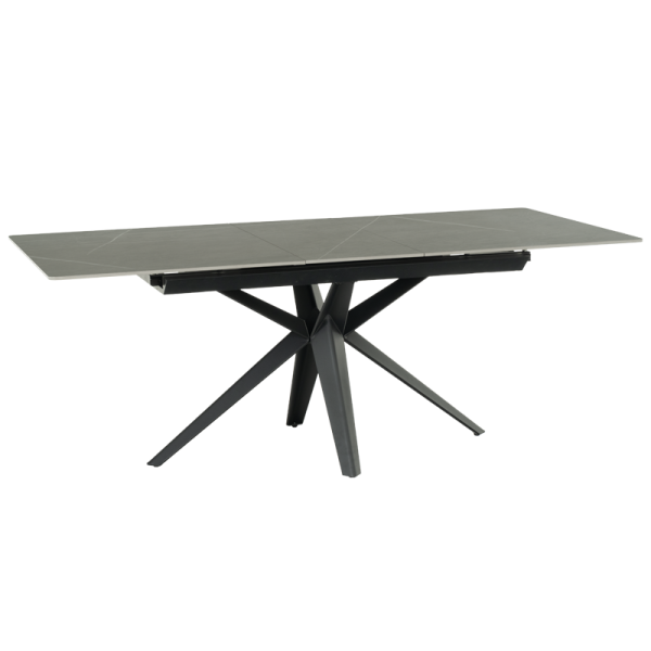 Разтегателна трапезна маса ZORY - сива