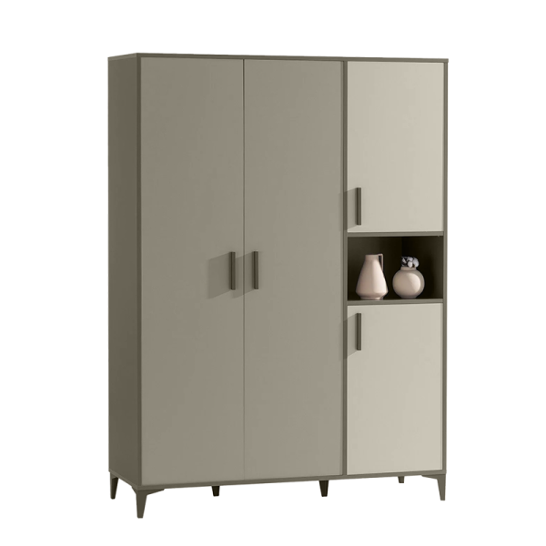 Трикрилен детски гардероб RIGA