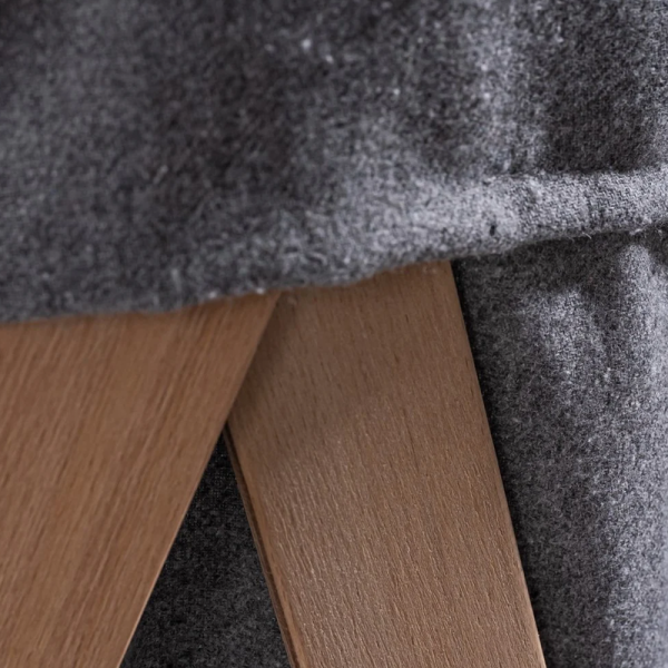 Кош за играчки WOODBA - сив