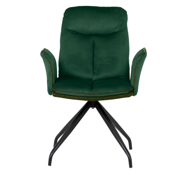 Трапезен стол MARLOW - тъмнозелен BF 2