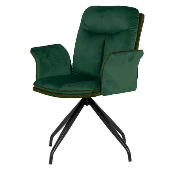 Трапезен стол MARLOW - тъмнозелен BF 2