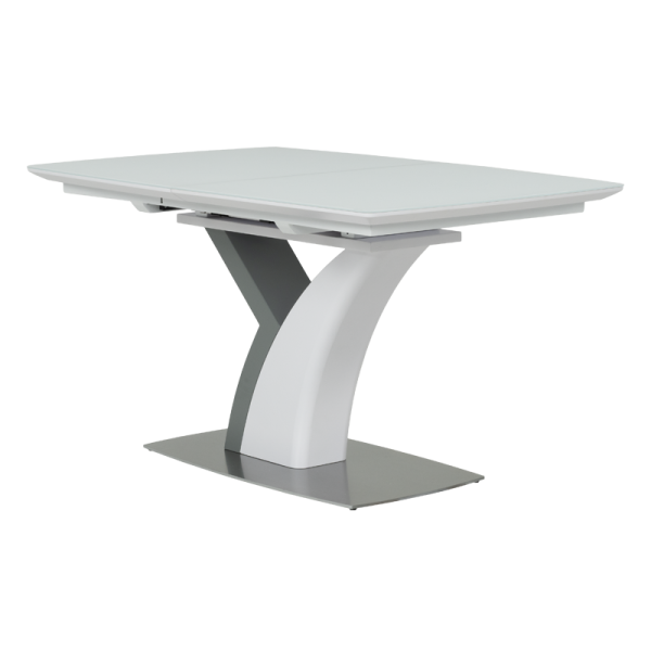 Разтегателна трапезна маса OMIS - бяла