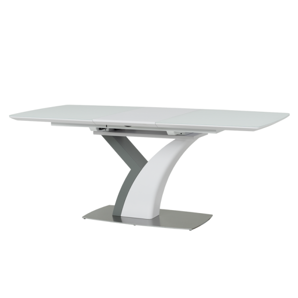 Разтегателна трапезна маса OMIS - бяла