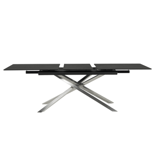 Разтегателна трапезна маса KIKOL - кафява