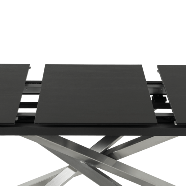 Разтегателна трапезна маса KIKOL - кафява