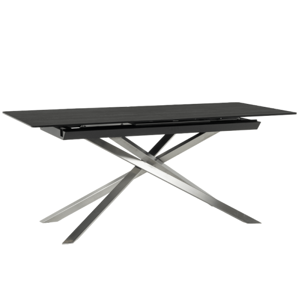 Разтегателна трапезна маса KIKOL - кафява