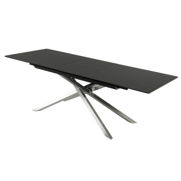 Разтегателна трапезна маса KIKOL - кафява