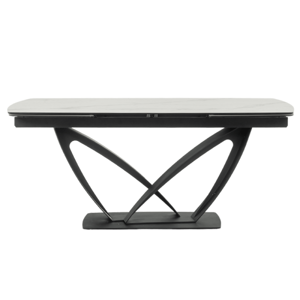 Разтегателна трапезна маса TORUN 2 - бяла