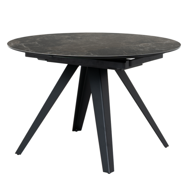 Разтегателна трапезна маса BOLKOW - кафява