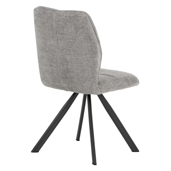 Трапезен стол MALDON - сив R 07