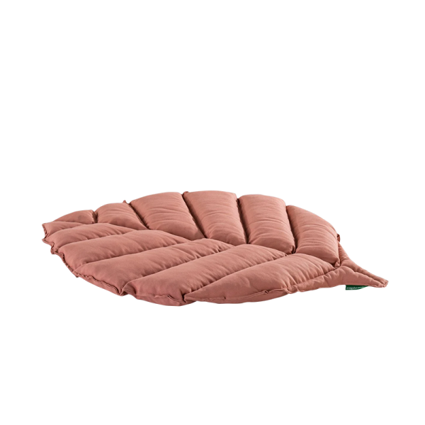 Детска възглавница PINK HOUSE листо - тъмнорозова