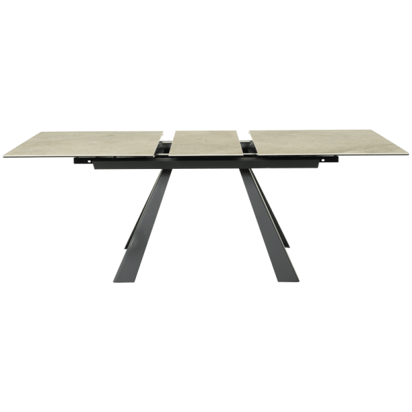 Разтегателна трапезна маса LASK - сива