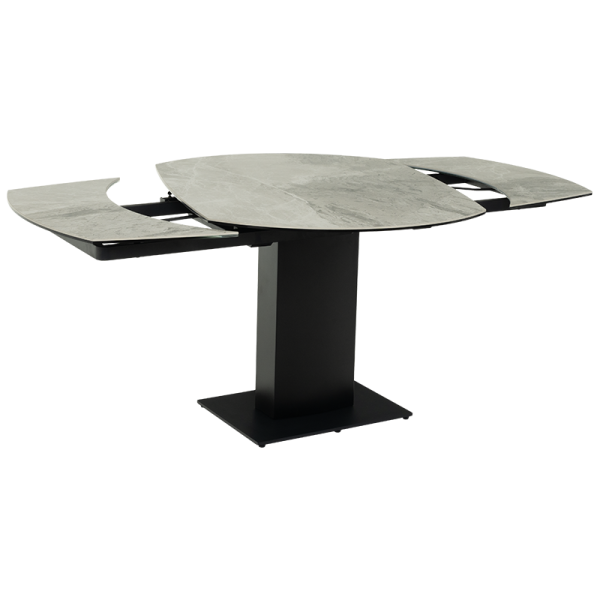 Разтегателна трапезна маса NEKLA - сива