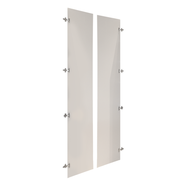 Комплект врати за двукрилен гардероб YORK - крем