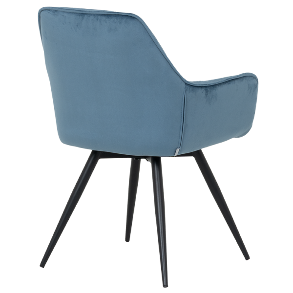 Трапезен стол LATINA PREMIUM - син