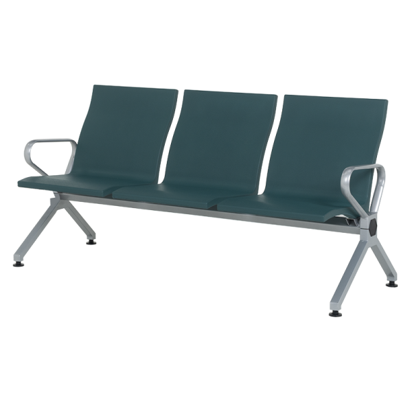 Посетителска пейка с 3 места Carmen CR-1040-3 - зелена