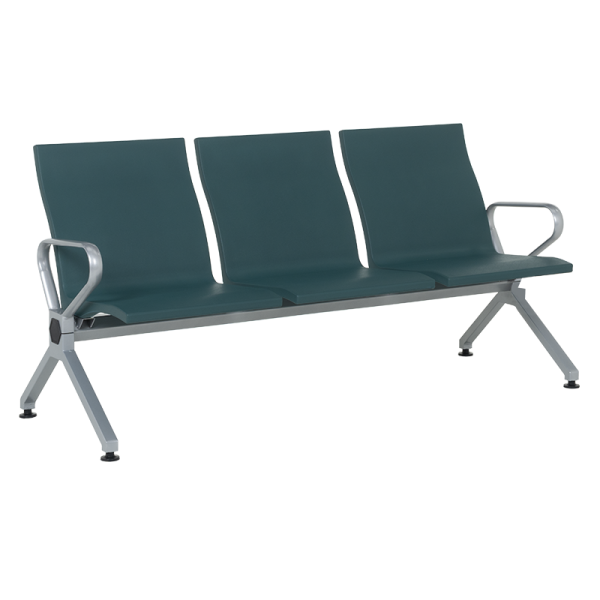 Посетителска пейка с 3 места Carmen CR-1040-3 - зелена