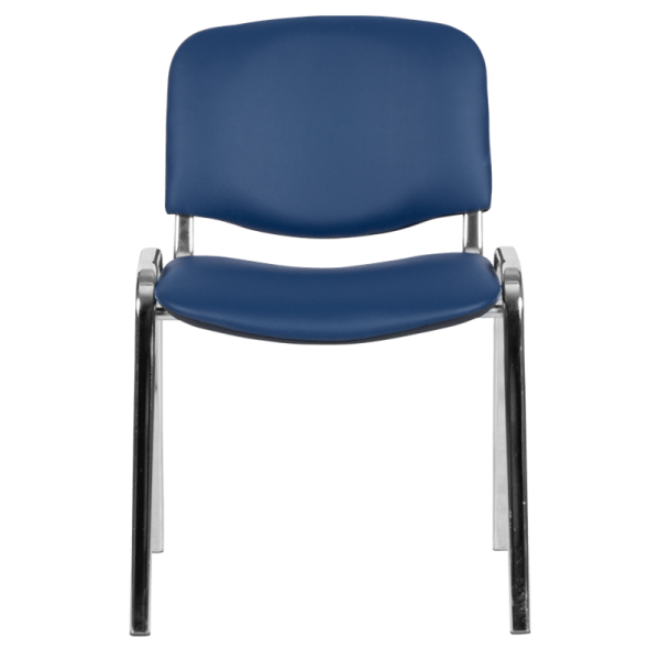 Посетителски стол Carmen 1135-1 LUX - тъмносин N