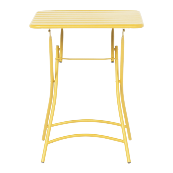Сгъваема кетъринг маса OKENE - жълта