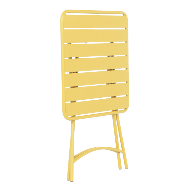 Сгъваема кетъринг маса OKENE - жълта