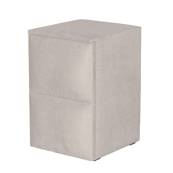 Нощно шкафче за спалня PUZZLE дясно - крем 01