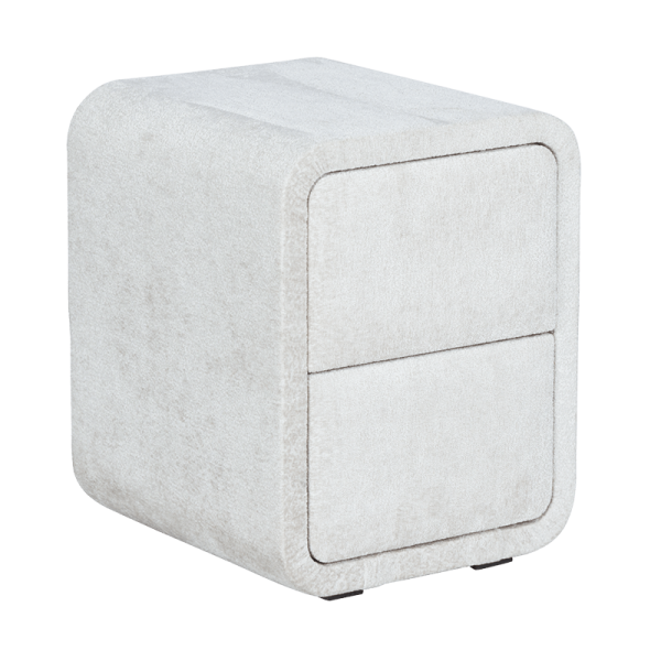 Нощно шкафче за спалня JULIE - перла SY