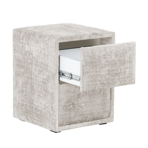 Нощно шкафче за спалня CANCUN - бежов 04