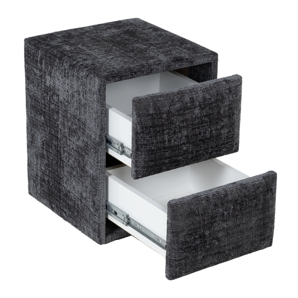 Нощно шкафче за спалня CANCUN - сив 18