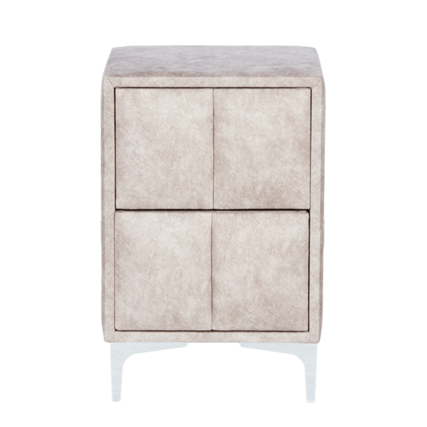 Нощно шкафче за спалня MOONLIGHT - бежов 03