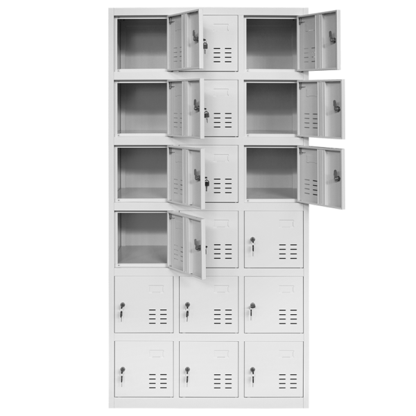 Метален шкаф Carmen CR-1261 ZHZ