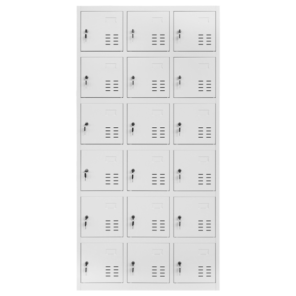Метален шкаф Carmen CR-1261 ZHZ