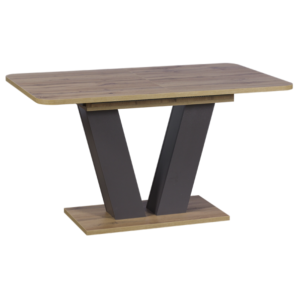 Разтегателна трапезна маса ALARA - дъб W