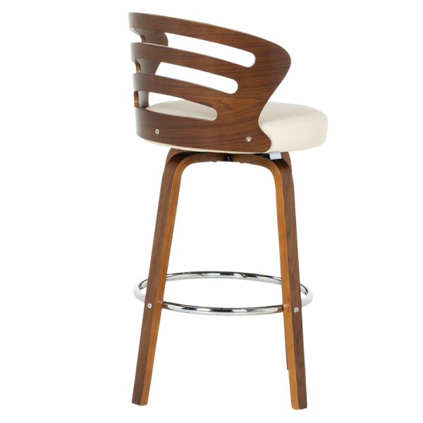 Бар стол Carmen 4041 - орех - крем