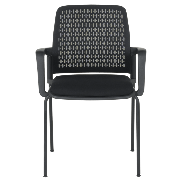 Посетителски стол Carmen 1138 - черен