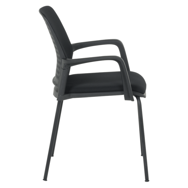 Посетителски стол Carmen 1138 - черен