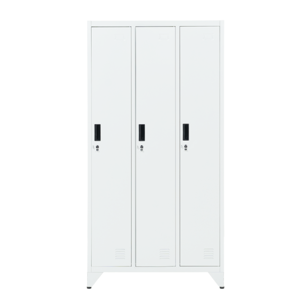 Метален шкаф Carmen CR-1295 K - сив