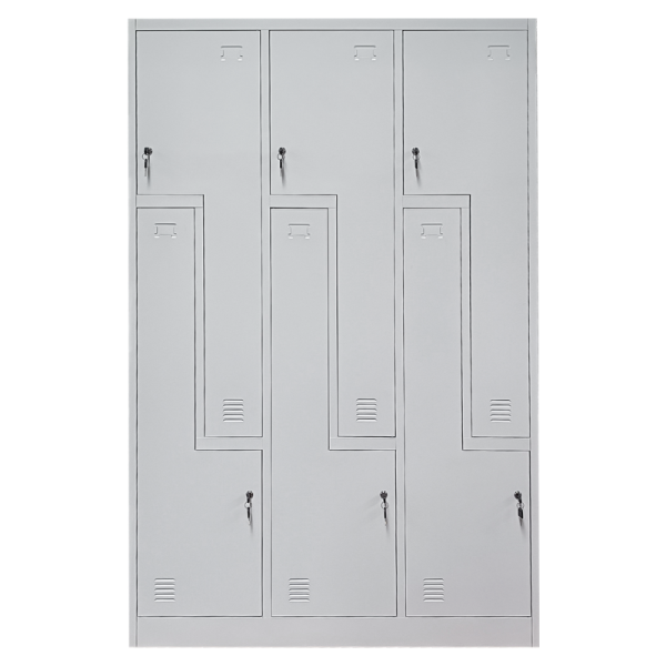 Метален шкаф Carmen CR-1294 K - сив