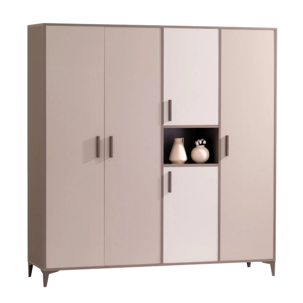 Четирикрилен детски гардероб RIGA