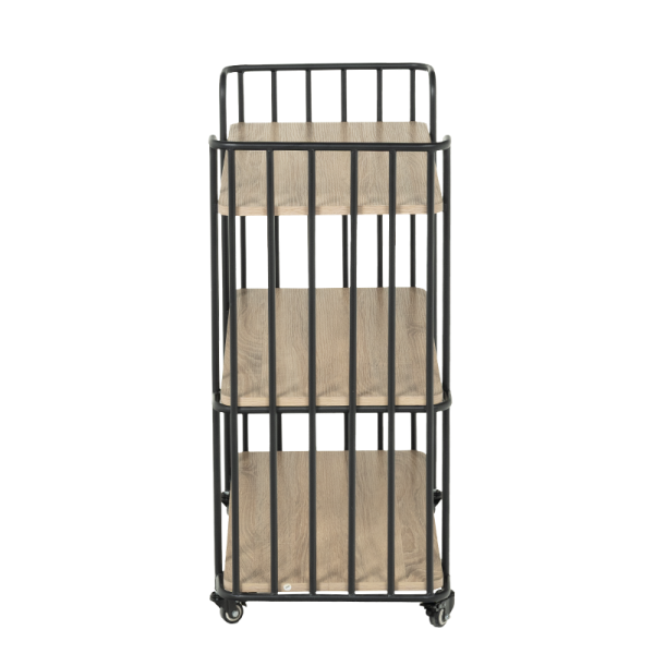 Помощна количка VARBERG - дъб сонома