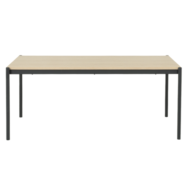 Трапезна маса KIRUNA - бук / черно