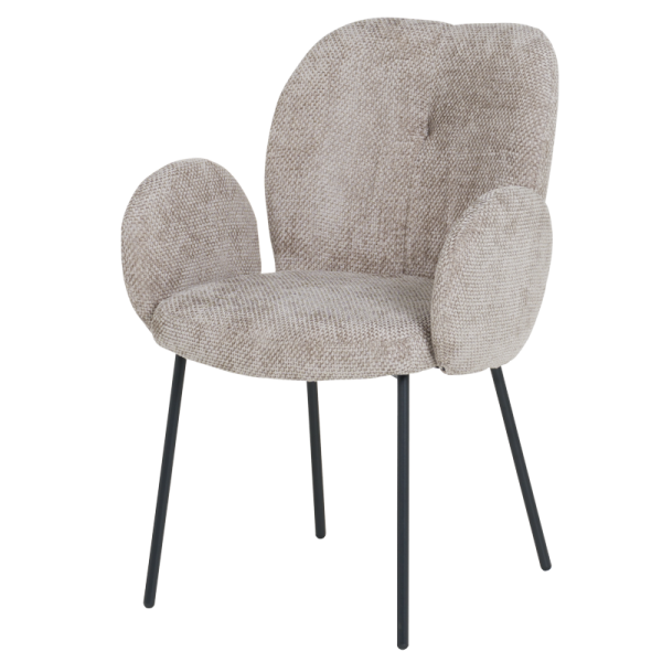 Трапезен стол OLIVER - бежов 68