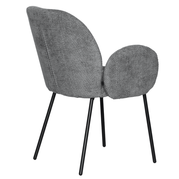 Трапезен стол OLIVER - сив 68