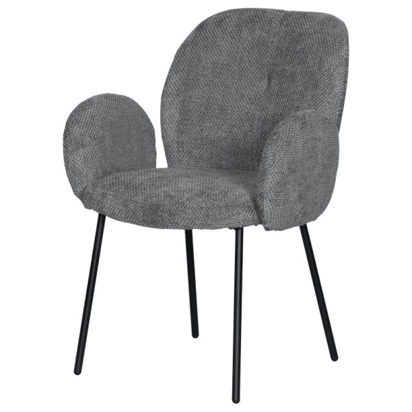 Трапезен стол OLIVER - сив 68