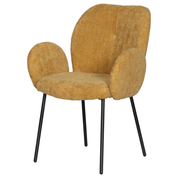 Трапезен стол OLIVER - златен 68