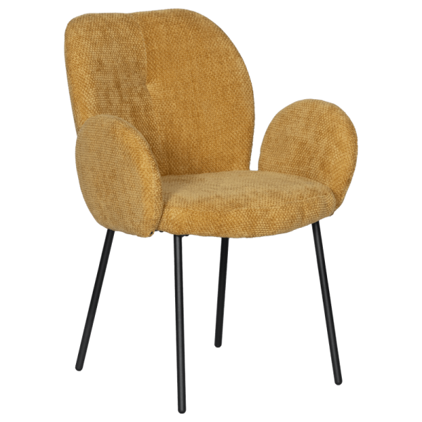 Трапезен стол OLIVER - златен 68