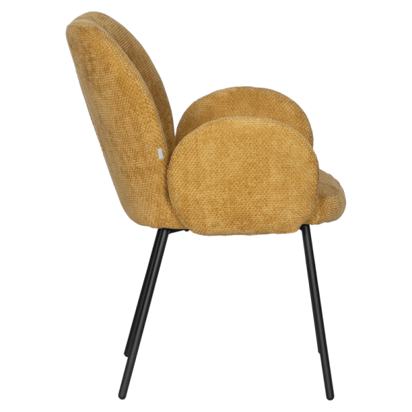 Трапезен стол OLIVER - златен 68