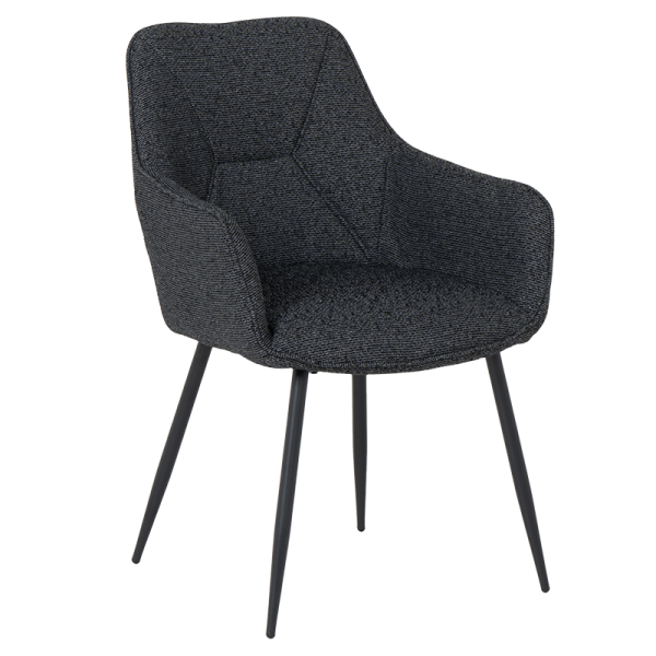 Трапезен стол BARNET - тъмносив SH