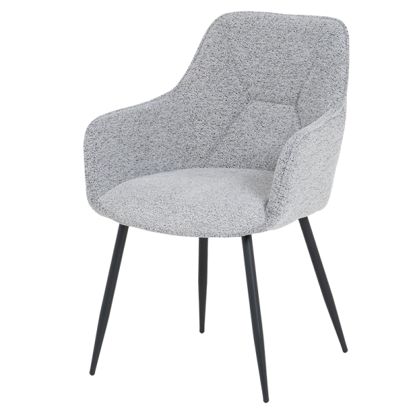 Трапезен стол BARNET - сив SH